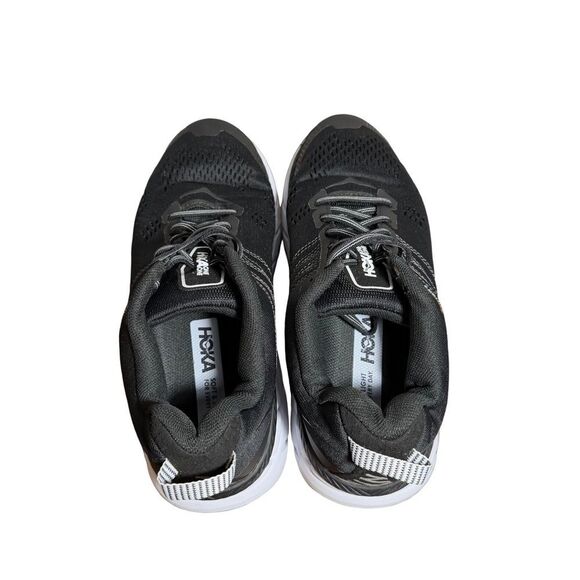 Hoka women’s Clifton 6 size 8 Black and White Athletic Shoes main image 8